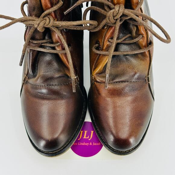 L'Artiste Spring Step Women's Juliane Leather Ankle Booties Size 37 EU/ 6.5-7 US - Picture 4 of 12